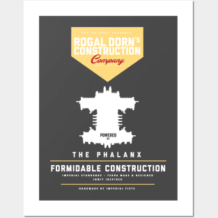 Rogal Dorn's - Construction Company (White) Posters and Art